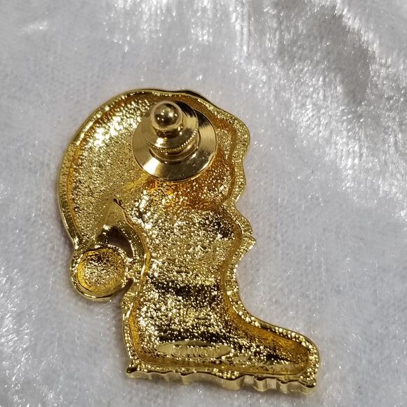 Avon Christmas tac pin mouse in boots 1.1398 - Picture 8 of 10